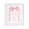 Stupell Industries Loved More Sentiment Pink Ribbon Framed Print Under Glass, design by Cindy Jacobs